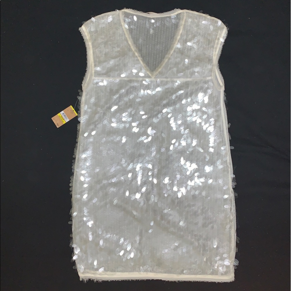 Fun festive flirty sequin dress - new with tags!